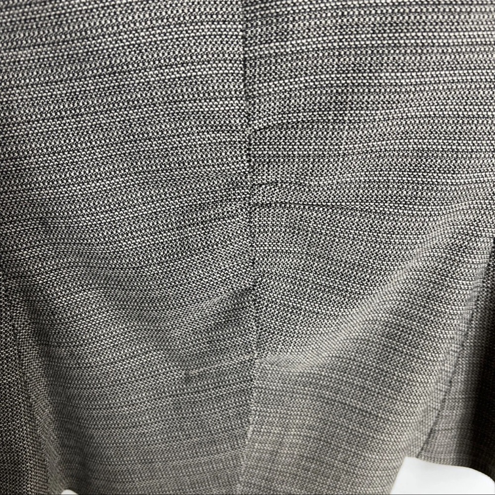 CABi Barrister Tweed Ruched 3/4 Sleeve Womens Blazer Style 923  Brown Size 8 - Picture 7 of 12